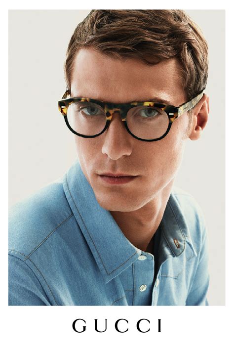 gucci mens prescription glasses|Gucci clear frame glasses men.